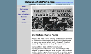 Oldschoolautoparts.com thumbnail