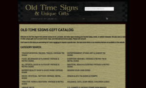 Oldtimesigns.net thumbnail