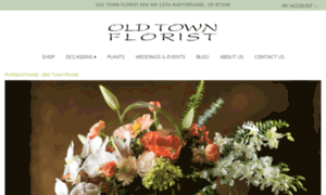 Oldtownflorist.com thumbnail