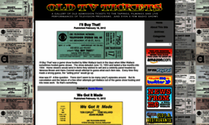 Oldtvtickets.com thumbnail