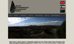 Olduvai-gorge.org thumbnail