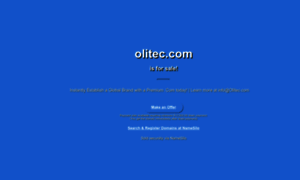 Olitec.com thumbnail