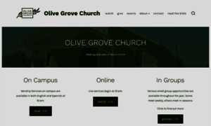 Olivegrovechurch.org thumbnail