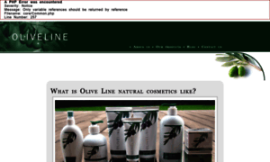 Olivelinecosmetics.com thumbnail
