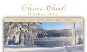 Olivercheekfuneralhome.com thumbnail