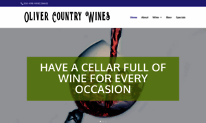 Olivercountrywines.ca thumbnail