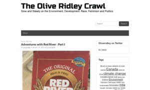 Oliveridley.org thumbnail