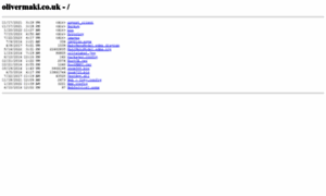 Olivermaki.co.uk thumbnail