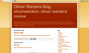 Oliverwarders.blogspot.com thumbnail