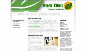 Olsenclinic.com thumbnail