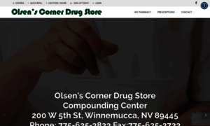 Olsenscornerdrugstore.com thumbnail