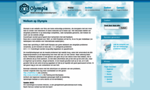 Olympia.problem-solving.be thumbnail