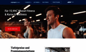 Olympicfitness.de thumbnail