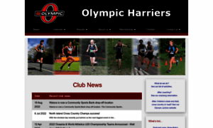 Olympicharriers.nz thumbnail
