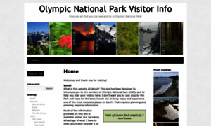 Olympicnationalparkvisitor.info thumbnail