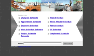 Olympics2012schedule.com thumbnail