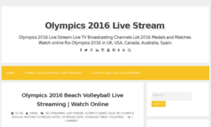 Olympics2016live-stream.com thumbnail