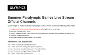 Olympicssports.net thumbnail