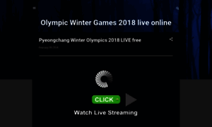 Olympicwintergames2018liveonlinefree.blogspot.cz thumbnail