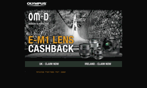 Olympusomd-lens-cashback.sales-promotions.com thumbnail