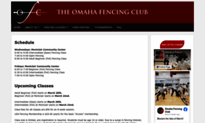 Omahafencingclub.org thumbnail