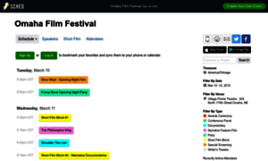 Omahafilmfestival2015.sched.org thumbnail