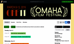 Omahafilmfestival2016.sched.org thumbnail