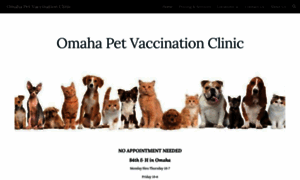 Omahapetvaccinationclinic.com thumbnail