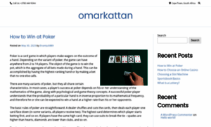Omarkattan.com thumbnail