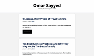 Omarsayyed.com thumbnail