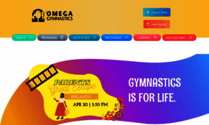 Omega-gymnastics.com thumbnail