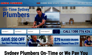 Omega-plumbing.com.au thumbnail