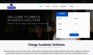 Omegaacademicsolution.com thumbnail