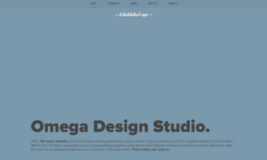 Omegadesignstudio.com thumbnail