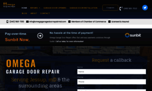 Omegagaragedoorrepairmd.com thumbnail