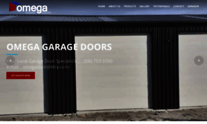 Omegagaragedoors.co.nz thumbnail