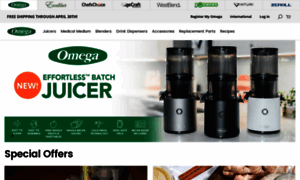 Omegajuicersdirect.com thumbnail