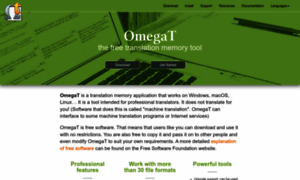 Omegat.org thumbnail
