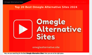 Omeglealternative.site thumbnail