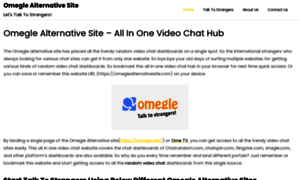 Omeglealternativesite.com thumbnail