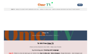 Ometv.online thumbnail