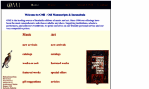 Omifacsimiles.com thumbnail