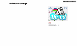 Omlettedufromage.itch.io thumbnail