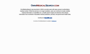 Omnimedicalsearch.com thumbnail