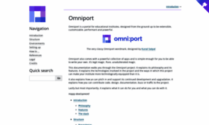 Omniport.readthedocs.io thumbnail