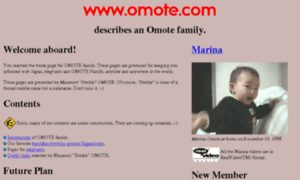 Omote.com thumbnail