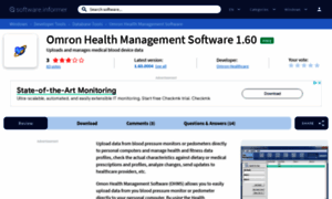 Omron-health-management-software.software.informer.com thumbnail