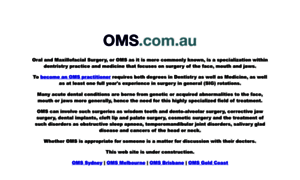 Oms.com.au thumbnail