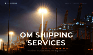 Omshippingservices.in thumbnail