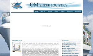 Omshreelogistics.com thumbnail